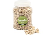 Kreativitet & Hobbyartikler - Creativ Company Wooden Beads 400ml - 68482