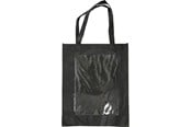 Skoletilbehør - Creativ Company Shoulder Bag with Plastic Front Black - 49982