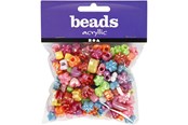 Kreativt Legetøj - Creativ Company Figure Beads Multicolour approx. 190pcs. - 618000
