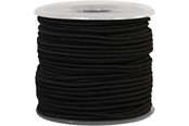 Kreativitet & Hobbyartikler - Creativ Company Elastic Black 25m - 410370