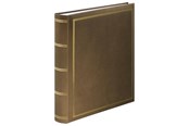 Fotoalbum & -arkivering - Hama "London" Super Jumbo Album 34x35 cm 80 White Pages brown - 7159
