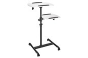 Vægbeslag, AV-Beslag & AV-Møbler - Hama Projector Table with 2 Levels (42 x 50 / 40 x 35 cm) Height-Adjustable - Max 10 kg - recommended for - 77510