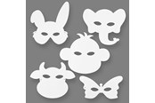 Kreativitet & Hobbyartikler - Creativ Company Craft Masks Animals 16st. - 95201
