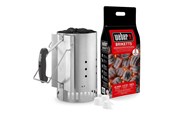 Grill og tilbehør - Weber Rapidfire Chimney Starter Set - 17631