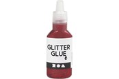 Tape & lim - Creativ Company Glitter Glue Red 25 ml - 318220