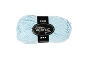 Garn & Tilbehør - Creativ Company Acrylic yarn Light blue 50gr 80m - 421802