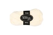 Garn & Tilbehør - Creativ Company Acrylic yarn Off-White 50gr 80m - 421801