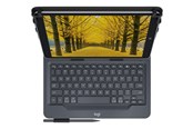 Tastatur - Logitech Universal - keyboard and folio case - QWERTY - Italian - Tastatur & Folio sæt - Italiensk - Sort - 920-008335