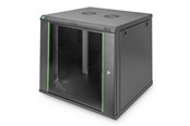 Rack skabe - DIGITUS DN-19 12U-6/6-EC-SW - 12U - Wall Mount Rack Cabinet - DN-19 12U-6/6-EC-SW