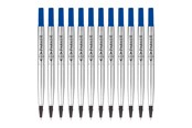 Skrive- og Tegneværktøjer - Parker PARKER rollerball refill, fin, blå, 12 stk. - 1950279