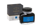Skrive- og Tegneværktøjer - Parker PARKER QUINK-blækflaske, vaskbar blå, 57 ml - 1950377