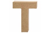Kreativitet & Hobbyartikler - Creativ Company Letter Papier-mache Small - T - 26658