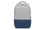 Tasker - RivaCase Prater - 17.3" - Laptop Backpack - 7567 GREY/DARK BLUE