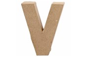 Kreativitet & Hobbyartikler - Creativ Company Letter Papier-mache Small - V - 26660