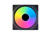 Kabinet Køler - Lian Li UNI FAN SL-INF 120 Black - Kabinet køler - 120mm - Sort med RGB LED lys - 29 dBA - UF-SLIN120-1B