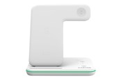 Mobil - Adaptere & Opladere - Canyon WS-303 wireless charging stand - 3-in-1 - 15 Watt - White - CNS-WCS303W
