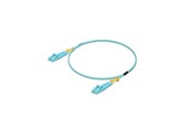 Netværkskabel - Ubiquiti 10 Gbps OM3 Duplex LC Cable 1M - Blå - 1m - UACC-OFC-MM-1M