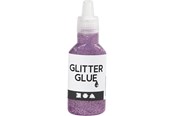 Hobby artikler - Creativ Company Glitter glue Purple 25ml - 318270