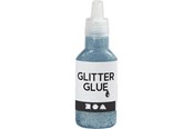 Hobby artikler - Creativ Company Glitter glue Light blue 25ml - 318260
