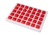 Tastatur - Keychron Switch set - Gateron Ink V2 Red - 35 pcs - Key Switches - Rød - Z101