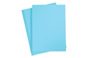 Papir, Fotopapir og Etiketter - Creativ Company Colored Cardboard Sky Blue A4 20 sheets - 211056