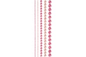 Kreativt Legetøj - Creativ Company Half Adhesive Pearls Pink 2-8mm 140pcs. - 28320