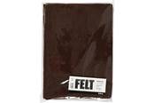 Kreativitet & Hobbyartikler - Creativ Company Hobby Felt Brown A4 10 Sheets - 45518