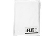 Kreativitet & Hobbyartikler - Creativ Company Hobby Felt White A4 10 Sheets - 45502