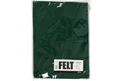Kreativitet & Hobbyartikler - Creativ Company Hobby Felt Dark Green A4 10 Sheets - 45515