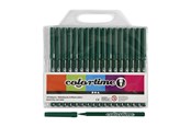 Skrive- og Tegneværktøjer - Creativ Company Dark green markers 18st. - 373558