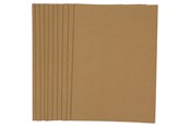 Papir, Fotopapir og Etiketter - Creativ Company Ribbed Cardboard Color 120gr 10 Sheets - 21963