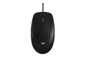 Mus - Logitech M100 Optical Mouse - Black - Mus - Optisk - 3 knapper - Sort - 910-006652