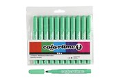 Hobby artikler - Creativ Company Light green Jumbo markers 12pcs. - 37336