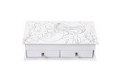 Kreativitet & Hobbyartikler - Creativ Company Jewelery box Papier mâché Mermaid with mirror - 50440