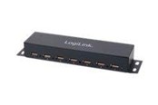 USB hub - LogiLink USB 2.0 hub 7-Port metal USB hub - UA0148