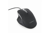 Mus - Gembird Wired optical mouse 6B-02 - Mus - Optisk - 6 knapper - Sort - MUS-6B-02