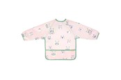 Baby Udstyr - Badabulle Langærmet hagesmæk - Lyserød - B007024