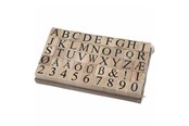 Kreativitet & Hobbyartikler - Creativ Company Wooden Stamp Set 45pcs. - 28567