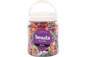 Kreativt Legetøj - Creativ Company Figure Beads in Bucket Acryllic 1100pcs. - 61800