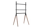 Vægbeslag, AV-Beslag & AV-Møbler - LogiLink TV stand 49–70" with walnut wooden legs 40 kg max. - Max 40 kg - recommended for 70" - BP0078
