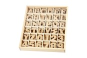 Kreativitet & Hobbyartikler - Creativ Company Letters and numbers - MDF 288st. - 57408