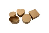 Kreativitet & Hobbyartikler - Creativ Company Storage boxes Papier mache 28st. - 264801