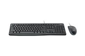 Tastatur - Logitech Desktop MK120 - Tastatur & Mus sæt - Italiensk - 920-002543