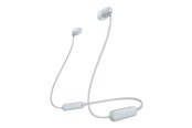 Hovedtelefoner/headset - Sony WI-C100 - Wireless In-ear Headphones - White - WIC100W.CE7