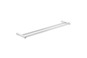 Badeværelsestilbehør - Saniscan Interio Home håndklædestang, dobbelt 60x12cm, krom - IH20550
