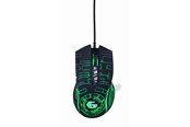Mus - Gembird USB LED Gaming Mouse - Gaming Mus - Optisk - 7 knapper - Sort - MUSG-RGB-01