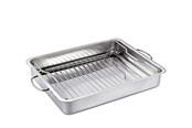 Køkkentilbehør - KÜCHENPROF Bradepande m/rist 40cm STYLE - K1066632840