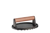Køkkenredskaber - KÜCHENPROF Kødpresser BBQ stål/palisander Ø18cm - K1066711000
