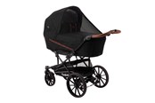Baby Udstyr - BabyDan Deluxe insektnet til barnevogn, sort - 500103