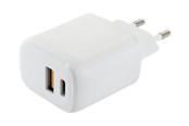 Mobil - Adaptere & Opladere - Schwaiger power adapter - 230 V quick charger - USB USB-C - 20 Watt - LAD260512